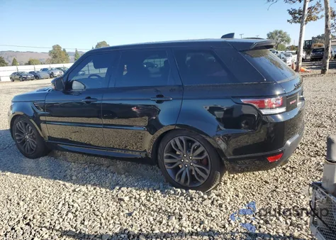 2017 Land Rover Range Rover Sport Hse Dynamic z USA, uszkodzony, nr VIN SALWV2FV5HA128677